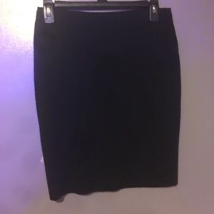 Black skirt